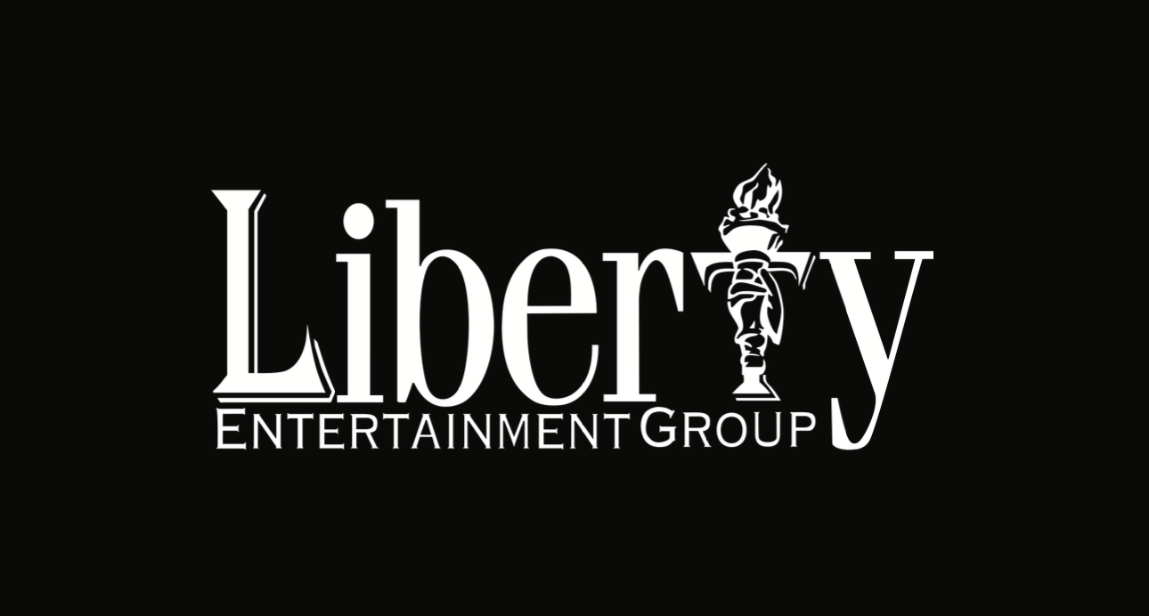 Original Liberty Entertainment Group logo — 30 years of brand equity